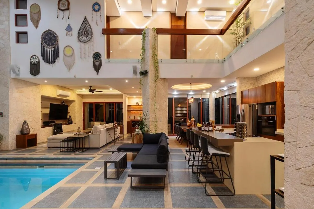9Br Luxury Villas Aldea Zama, Private Pools & Gym! Tulum Pueblo 0*,