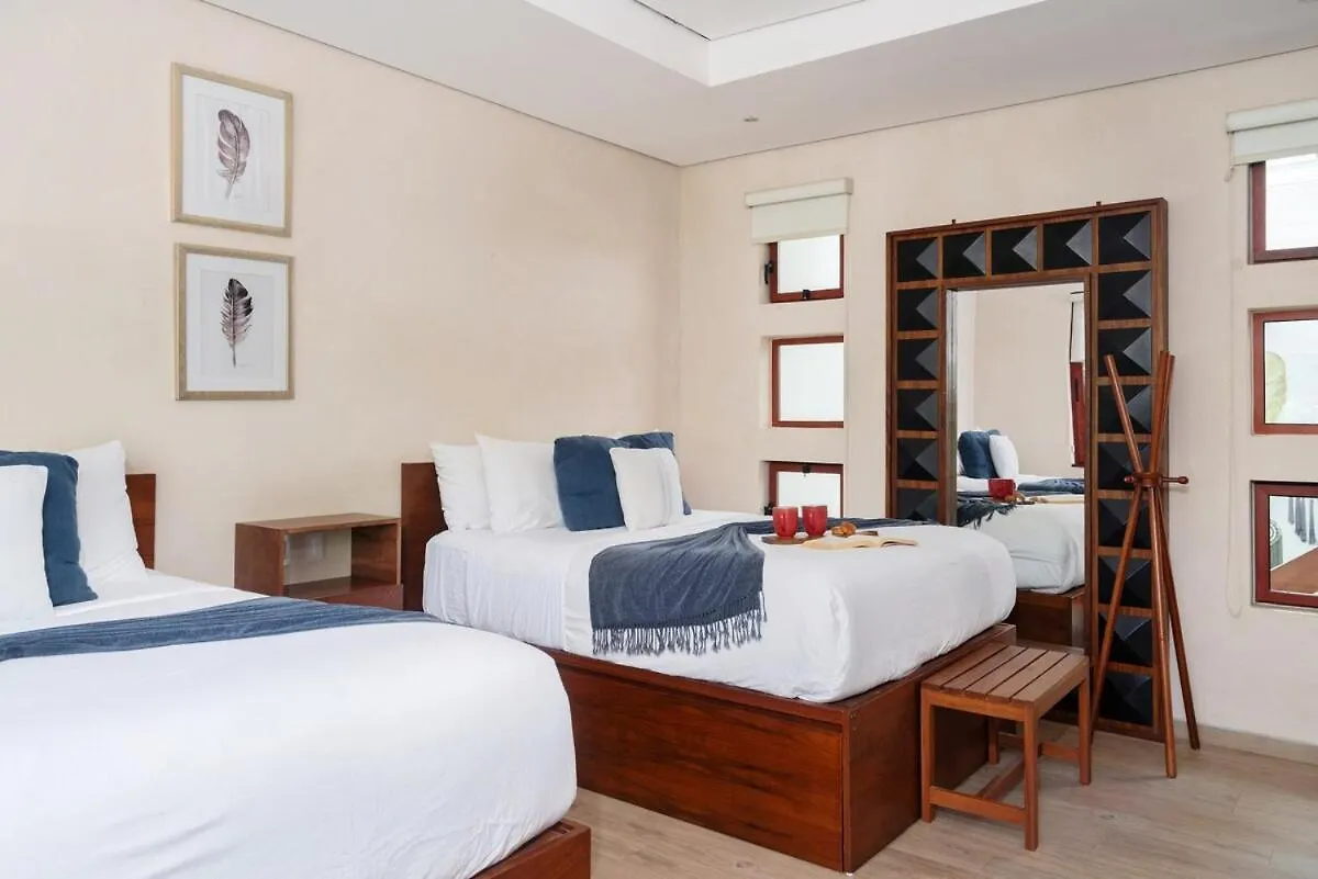 9Br Luxury Villas Aldea Zama, Private Pools & Gym! 图卢姆
