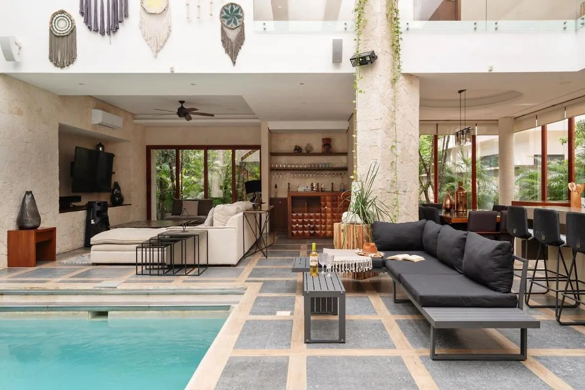 9Br Luxury Villas Aldea Zama, Private Pools & Gym! Tulum 0*,  Mexico