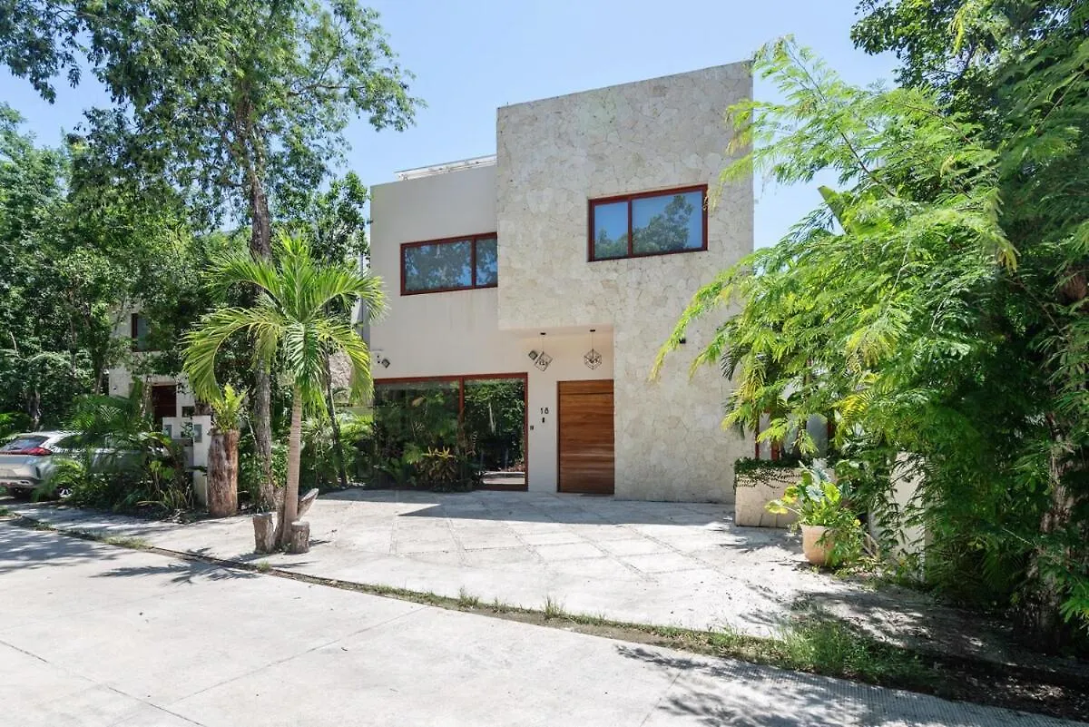 9Br Luxury Villas Aldea Zama, Private Pools & Gym! 图卢姆