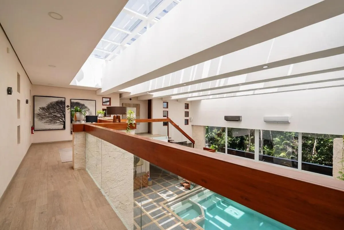 9Br Luxury Villas Aldea Zama, Private Pools & Gym! 图卢姆