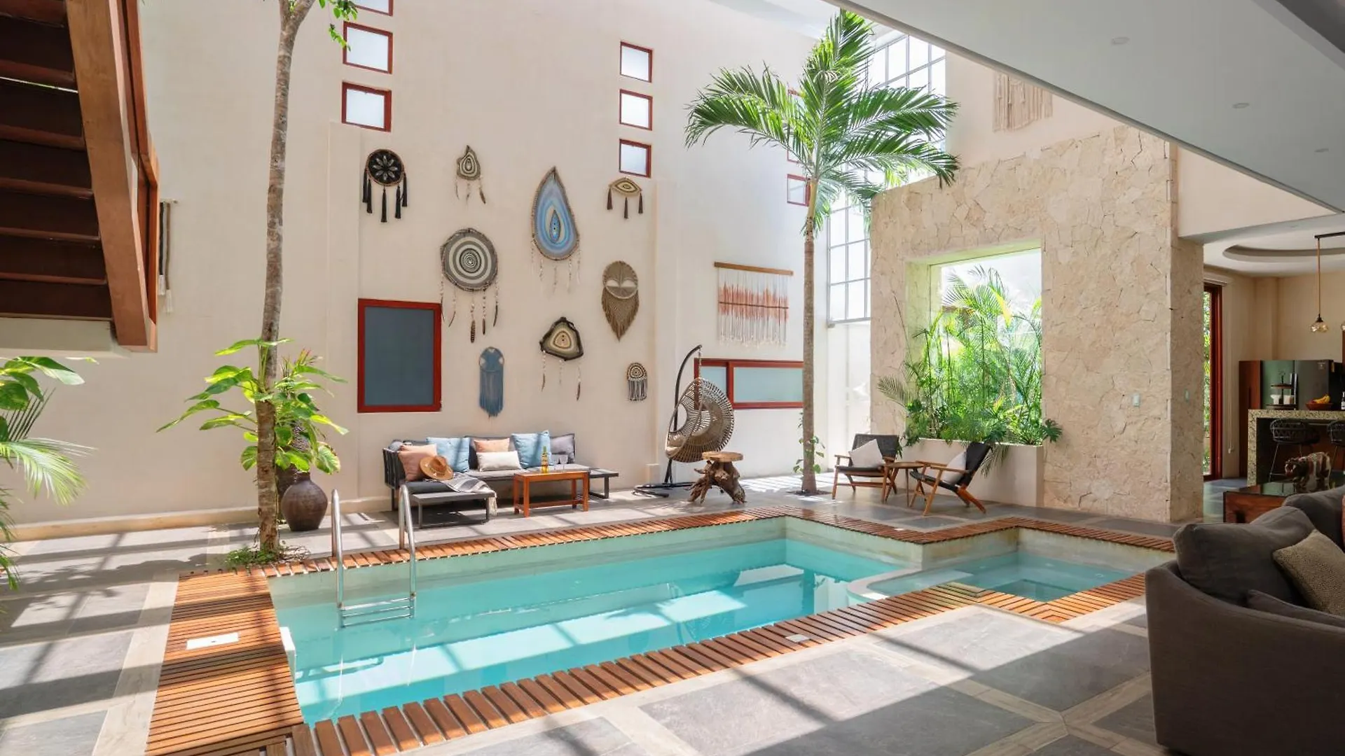 9Br Luxury Villas Aldea Zama, Private Pools & Gym! 图卢姆